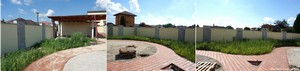 Nejprve bylo nutn� nechat dokon�it dla�by a mezit�m jsme ji� mohli za��t likvidovat plevel, kter� od jara dos�hl �ctyhodn� v��ky a hustoty.