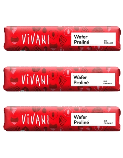 BIO Ty�inka �okol�dov� Wafer Pralin� (Vivani) 